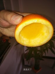 鲜橙果冻