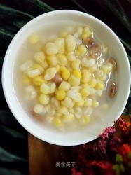 大豆玉米碴粥