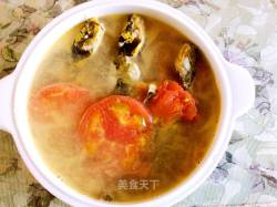 西红柿黄骨鱼汤
