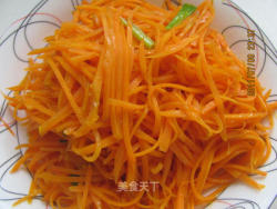 [苏菜]---清炒胡萝卜