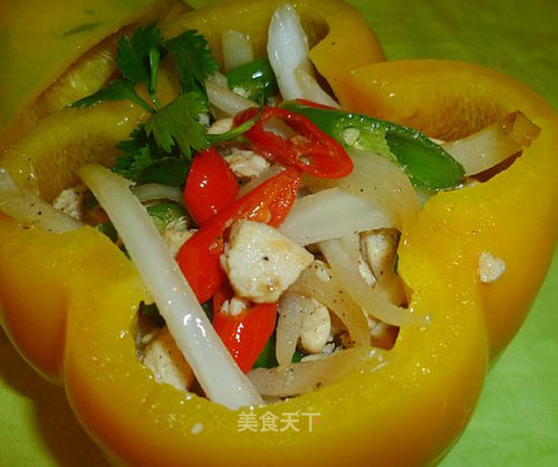 燃烧吧，脂肪！---彩椒鸡丁