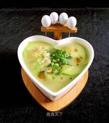 西葫芦海米汤
