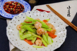 虾仁这么吃更好吃——西芹虾仁