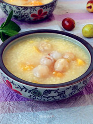 桂圆红薯小米粥