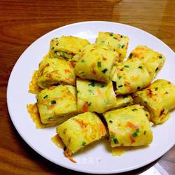 土豆胡萝卜丝鸡蛋饼
