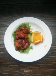 香橙鸡腿