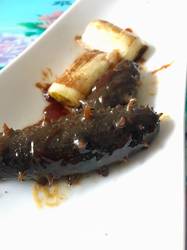 花样美食之葱烧海参