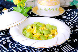 丝瓜炒鸡蛋