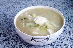 白菜豆腐汤