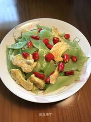 莴笋炒鸡蛋