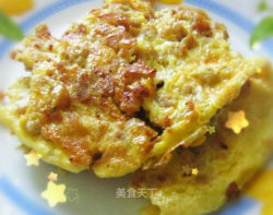 【猪肉菜脯】煎蛋饼