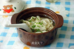 野葱鲜肉小馄饨