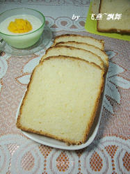 面包机做面包【酸奶杏仁土司】