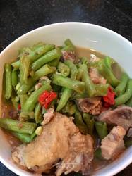 肉骨炖豆角