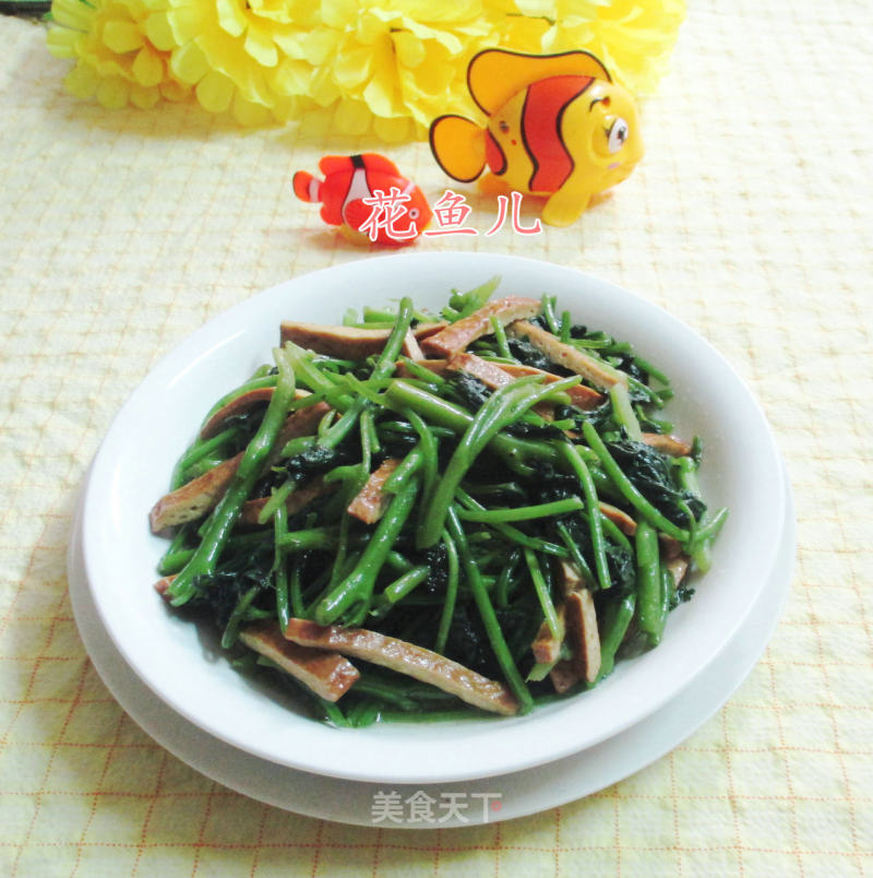 香干炒番薯藤