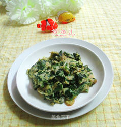 虾皮韭菜摊鹌鹑蛋