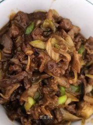 葱酱肉丝