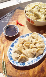 香菇韭苔猪肉水饺