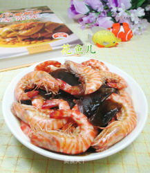 海带炒基围虾