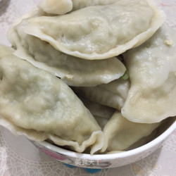 豆角鸡蛋饺子