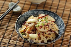 炝炒藕片