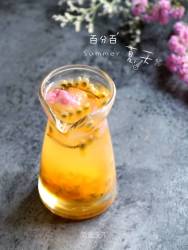 樱花蜂蜜百香果汁
