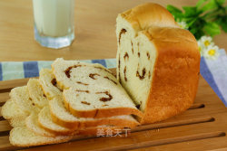 红枣炼奶吐司的做法（面包机版）