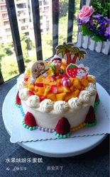 水果缤纷乐蛋糕