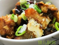 香蒸豆豉鱼背──“鱼儿厨房”私房菜