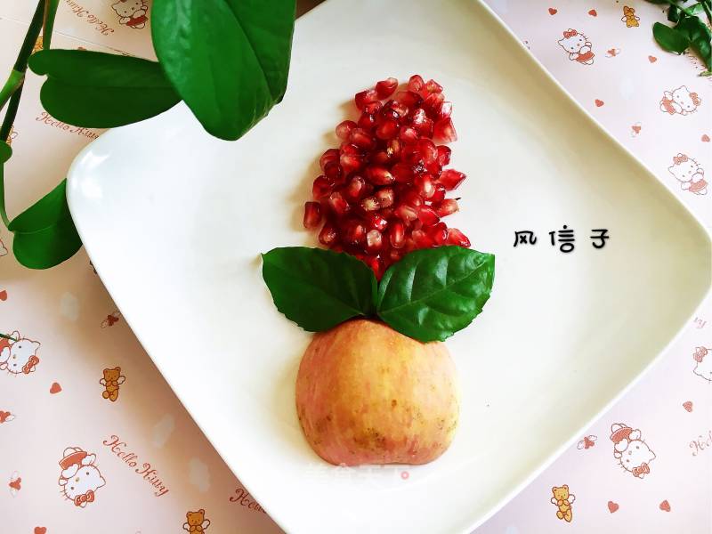 石榴籽摆盘风信子