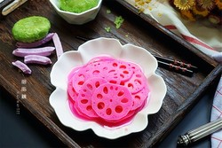 柠檬胭脂藕
