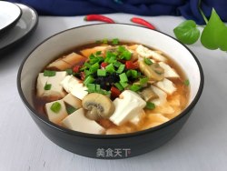 蘑菇炖豆腐