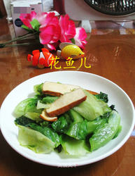 香干炒生菜