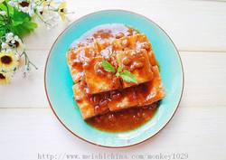 黄豆酱焖老豆腐