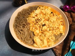 嫩豆腐荞麦面