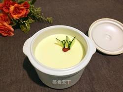 牛奶炖蛋