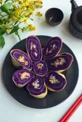 生态紫薯酸菜卷
