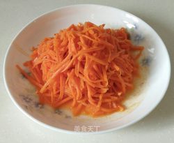凉拌胡萝卜丝