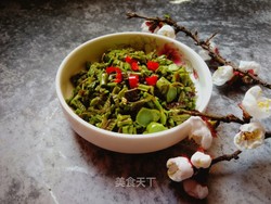春天的味道:拌香椿芽