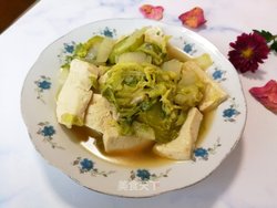 白菜烧豆腐