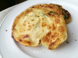 #信任之美# 半烫面葱油饼（手抓饼）