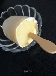 酸奶芒果冰棍
