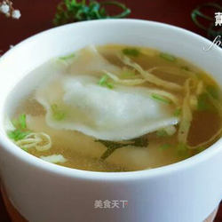 原汤水饺