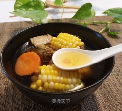 姬松茸玉米汤