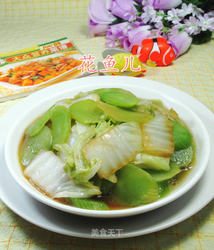 【宁波】莴笋炒白菜