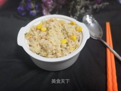 金沙咸蛋饭