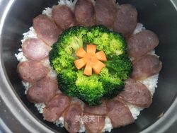 腊肠煲仔饭