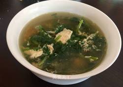 杂蔬蛋花汤