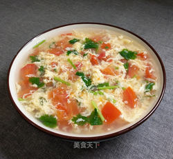 西红柿蛋花汤