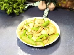 丝瓜炒豆腐